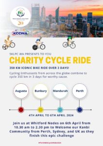 Perth Charity Bike Ride: Celebrate Homecoming thumbnail