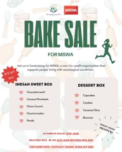 MSWA Bake Sale thumbnail