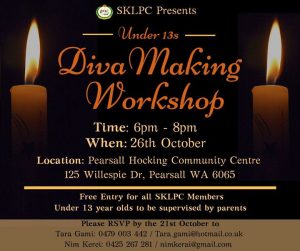SKLPC WA – Under 13s Diva Making Workshop ~ Members Only thumbnail