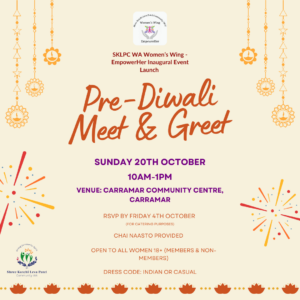 Women’s Wing: Pre-Diwali Meet & Greet thumbnail